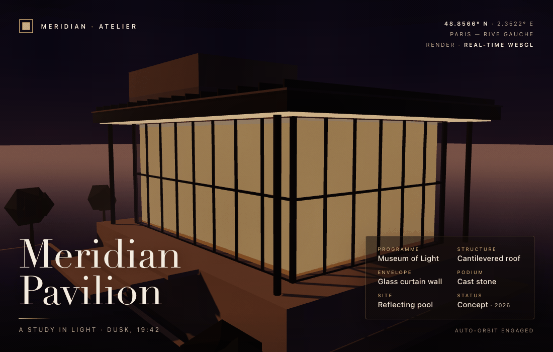 Flash-Next 3D pavilion