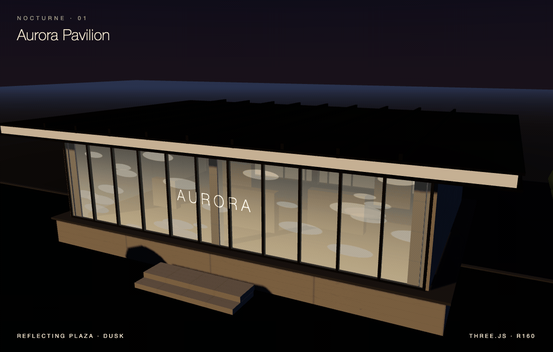 Qwen27B 3D pavilion